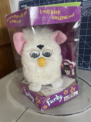 Furby 1998 Tiger 70-800 1ST Generation Interactive Toy White Snowball