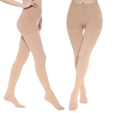 Medical Compression Pantyhose for Women & Men, 20-30mmHg Graduated Support Socks