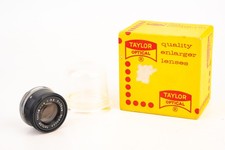 Taylor Optical Tayon 75mm f/3.5 Color Corrected Anastigmat Enlarging Lens in Box