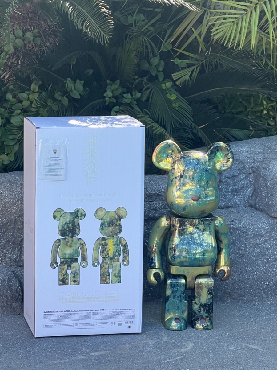 Bearbrick 1000 Pushead Gold #5 | eBay