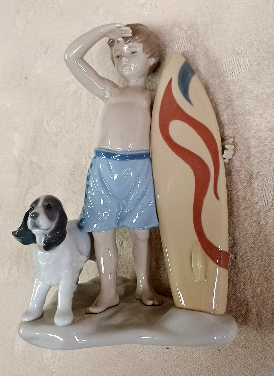 Lladro Surf's Up Figurine