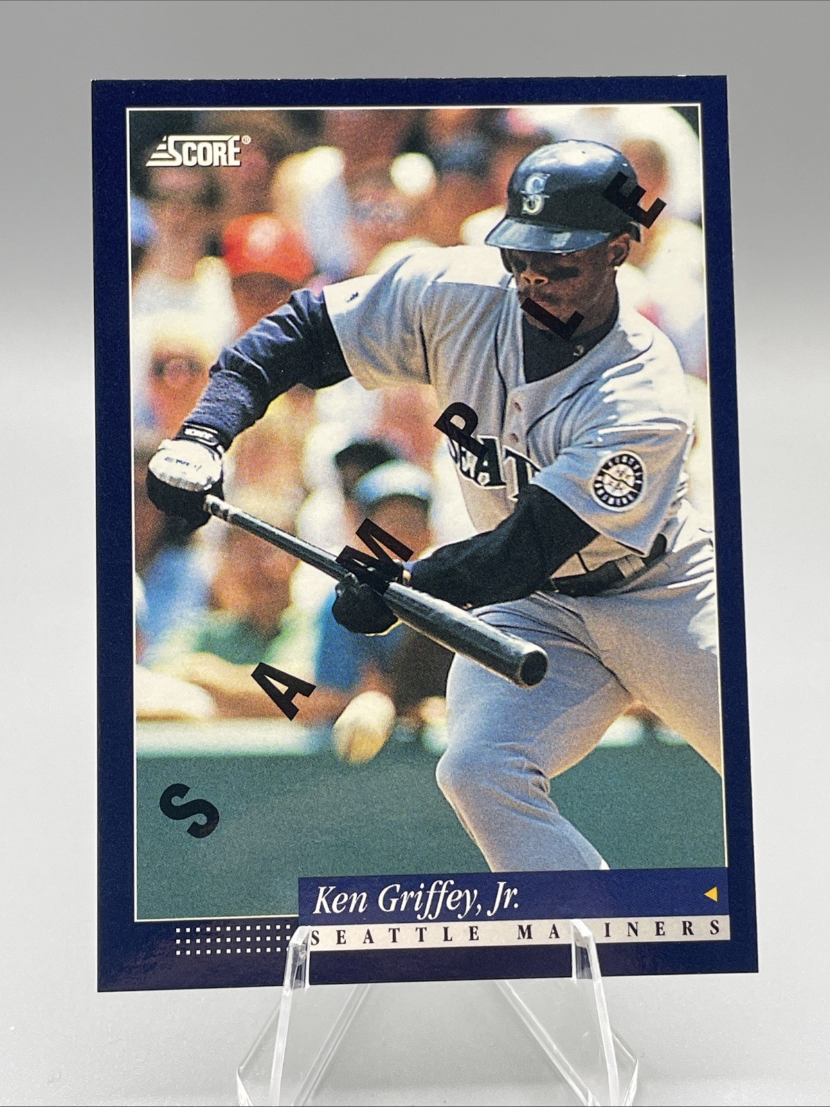1994 Score Promo Sample #3 Ken Griffey Jr. Mariners
