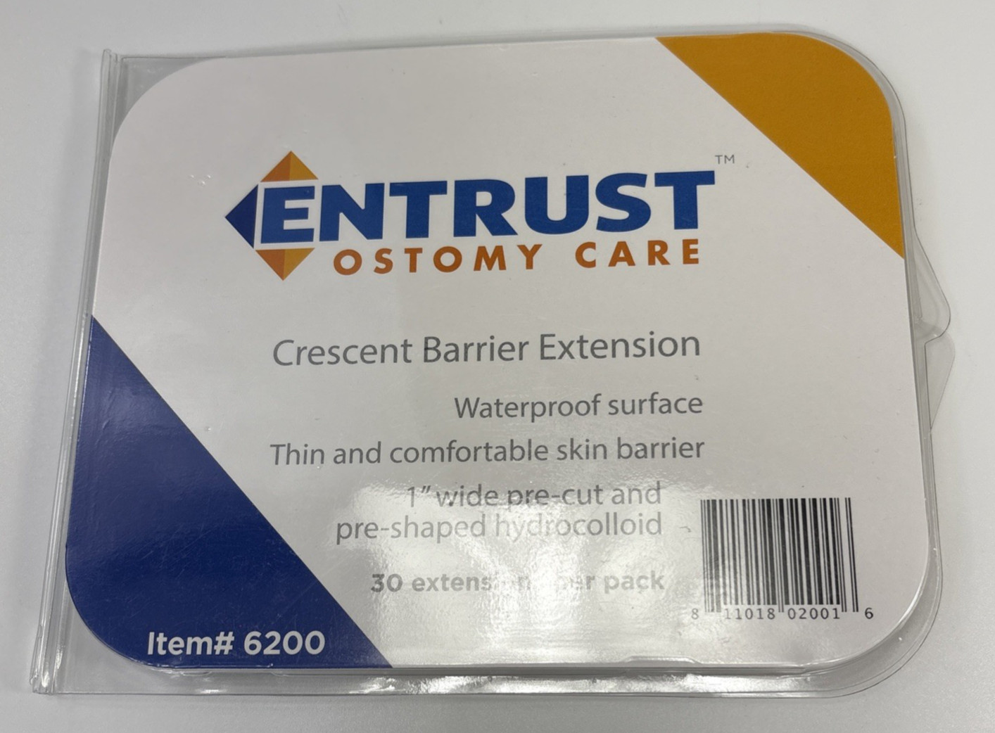 30 Entrust 6200 Crescent Barrier Extensions 1" Wide Pre-Cut Exp. 2027