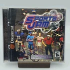 CIB! Sega Dreamcast Sports Jam Black Label Tested Working w/ Manual Rare Version