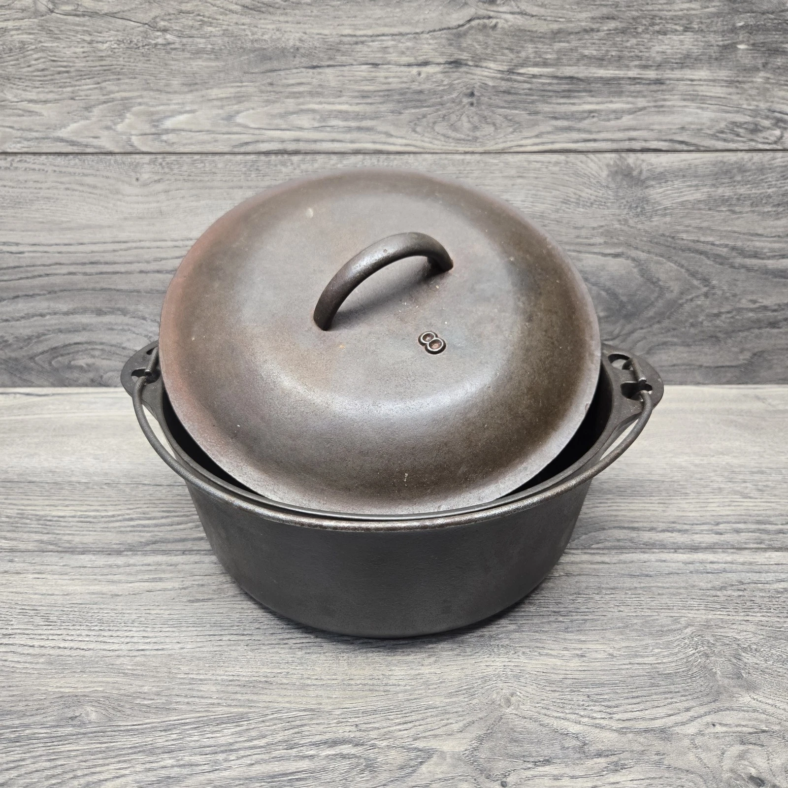 GRISWOLD Cast Iron Tite-Top Self Basting Dutch Oven 1278 C Lid Erie PA USA