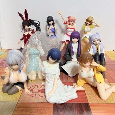 Beautiful Girl Figure Lot Desktop Relaxation Time Idolmaster Collectible Japan