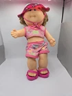 Cabbage Patch Doll with clothing hat and sandals  14"
