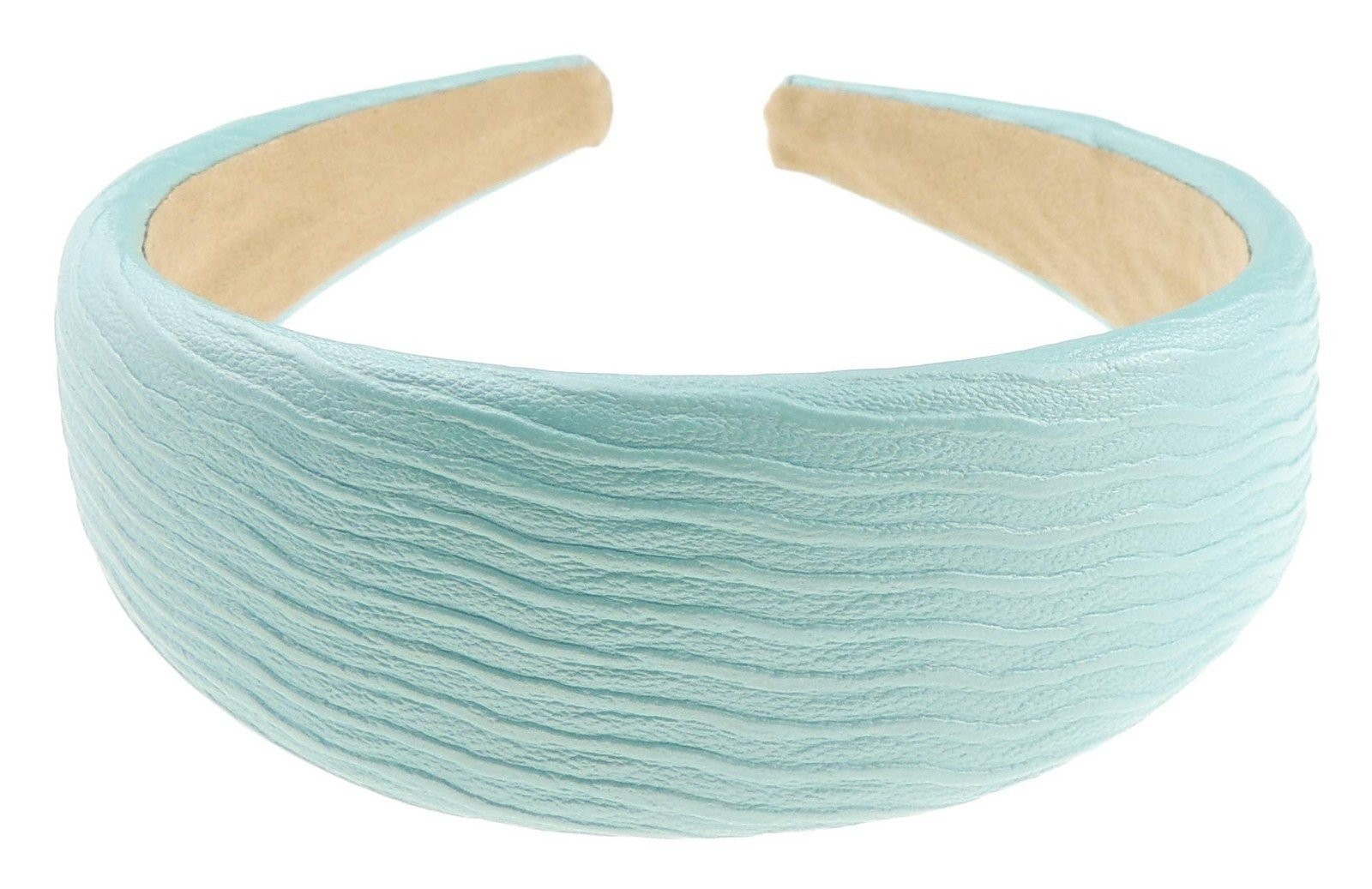 Slightly Padded Wide Leather Look Headband Alice Band Hair Accessories Hairband
