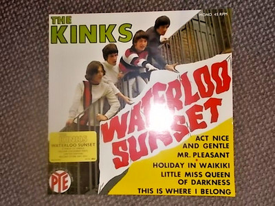 The Kinks - Waterloo Sunset  LIMITED EDITION YELLOW VINYL  EP NEU  RSD (2022)