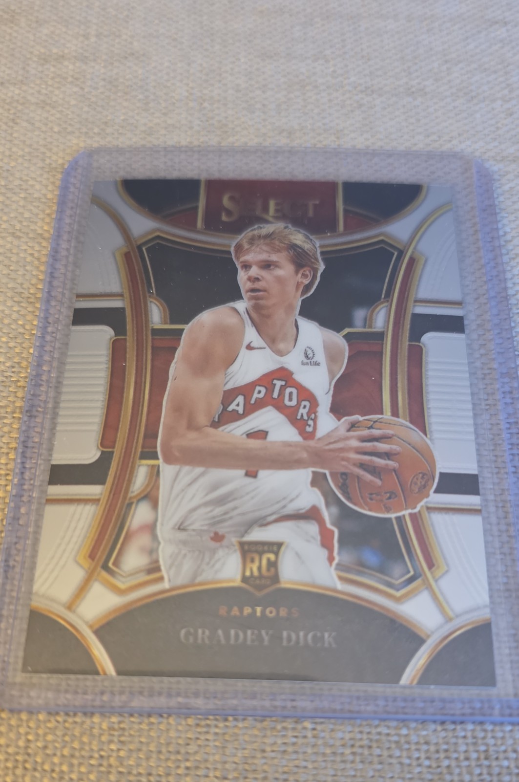 2023-24 Panini Select - Mezzanine Level Gradey Dick #312 Silver Prizm (RC)