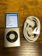 Apple iPod nano 4th Generation Silver (16 GB) for sale online | eBay