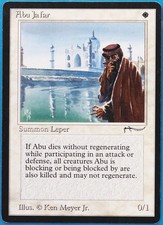Abu Ja'far Arabian Nights NM White Uncommon MAGIC MTG CARD (ID# 512278) ABUGames