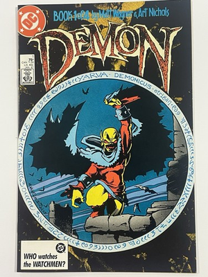 #ad The Demon #1 DC Comics January 1987 $4.95