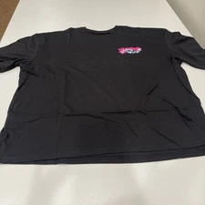 Boohoo Man OVERSIZED BOXY TRIPPY SKULL GRAPHIC T-SHIRT Black M