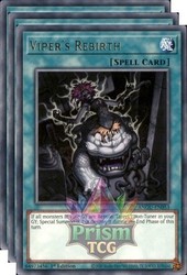 Viper's Rebirth ANGU-EN053 Rare 1st Edition Ancient Guardians YuGiOh