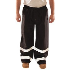 TINGLEY P24123-M Rain Pants,Class E,Black,M 36FL52