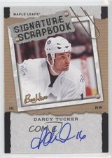 2006-07 Upper Deck Bee Hive Signature Scrapbook Darcy Tucker #SS-DT Auto 1p0