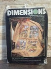Dimensions The Seasons Quilt Stamped Cross Stitch Embroidery Kit 34”x43” #3108