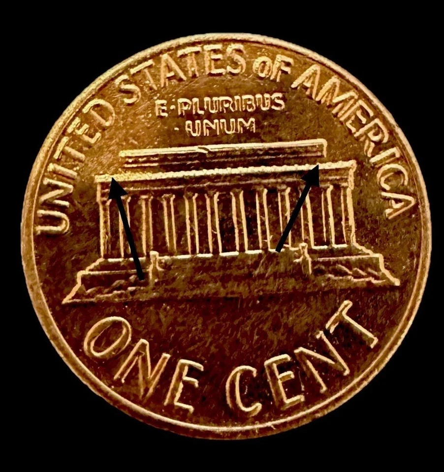 Rare 1969 D Lincoln Memorial Penny Floating Roof • No FG • 3.11 weight - Image 3 of 3