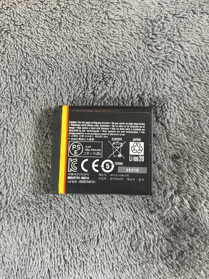 Kodak KLIC-7004 1000mAh 3.6V 3.4Wh 可再充电电池 — 第 2/2 张图片