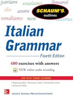 Schaum's Outline Of Italian Grammar - Paperback - G245Z