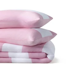 Linenspa Reversible All-Season Down Alternative Oversized Queen Comforter Pink