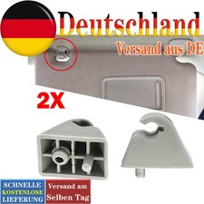 2x Sonnenblende Halterung Bugel für Opel Astra F Corsa B Omega A Senator B Tigra