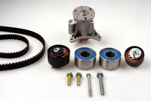 Kit de distribution GK K982623A avec pompe à eau pour moteur Jaguar XF et XJ