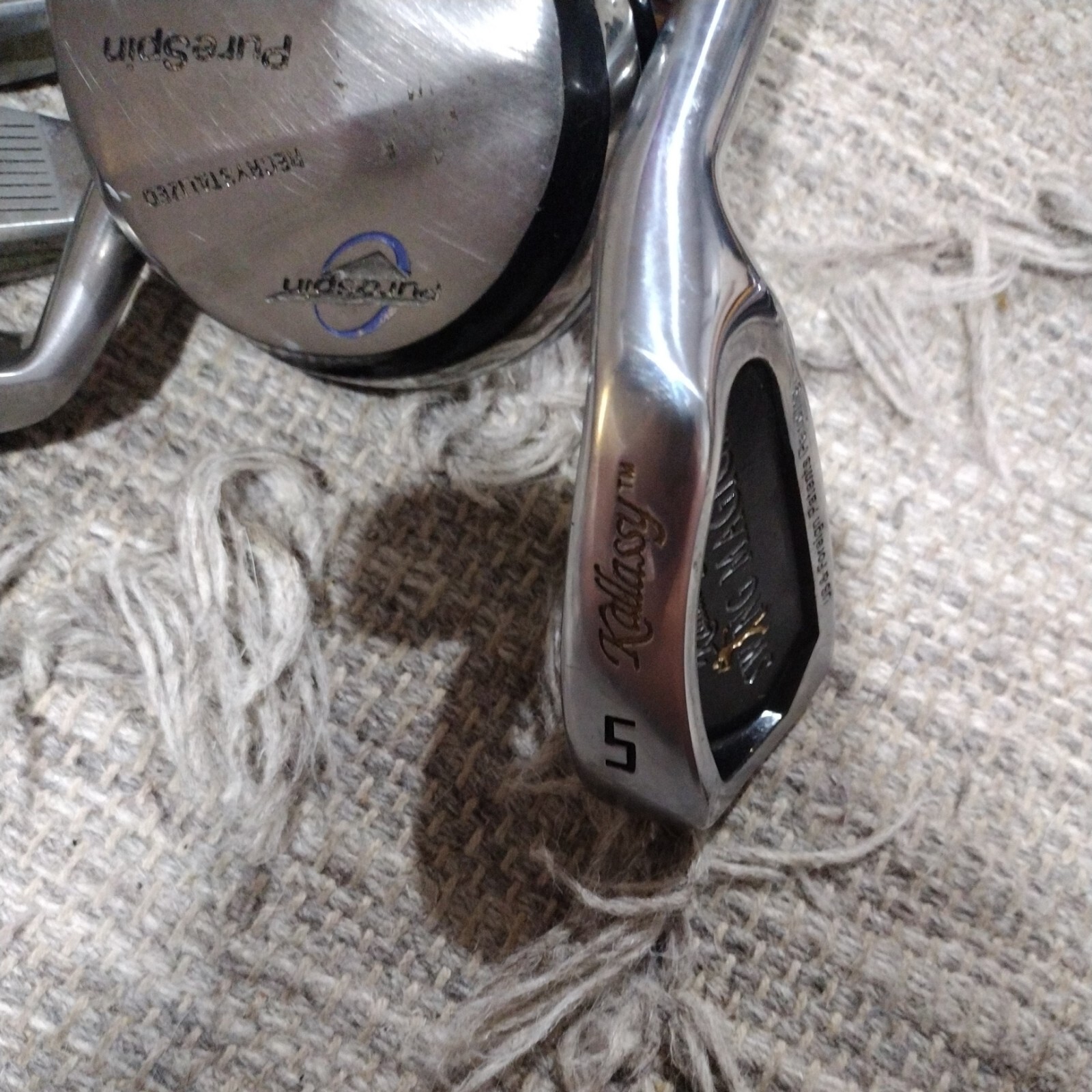 Evolution Golf DC1 golf club set. 3,4,6,7,8,9,PW, GW, 23° Wd, and miac