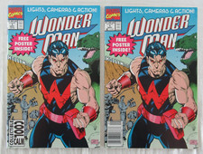 Wonder Man #1 Direct Edition & Newsstand Variant Set of 2 Marvel Comics 1991