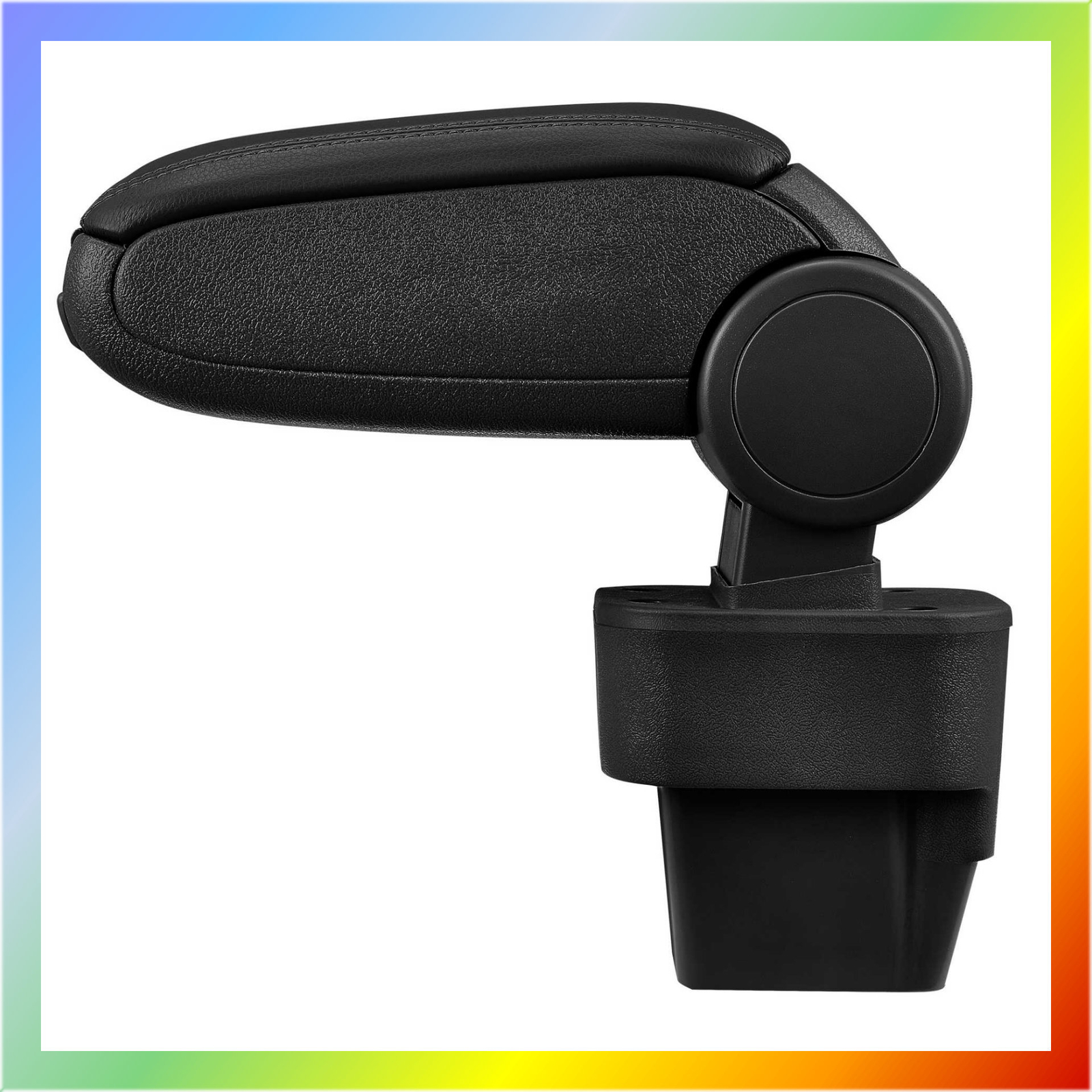 Accoudoir central en cuir noir pour Opel Astra H MK5 de 2004 à 2010