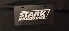 Stark Industries Plastic License Plate