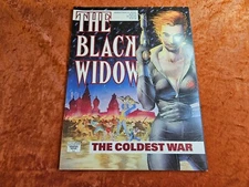 The BLACK WIDOW: Coldest War - 1990 1st ED PAPERBACK GRAPHIC NOVEL 10124