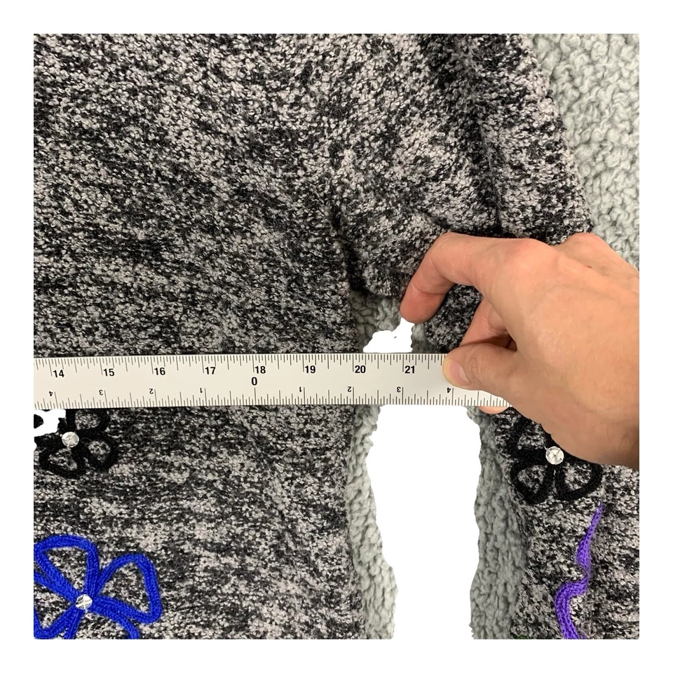 Винтажный кардиган с цветочной вышивкой от Philip And Jane Gordon винтажный - Изображение 4 из 4