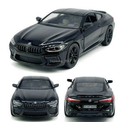 1:38 M8 Competition Model Car Diecast Toy Cars Doors Open Metal