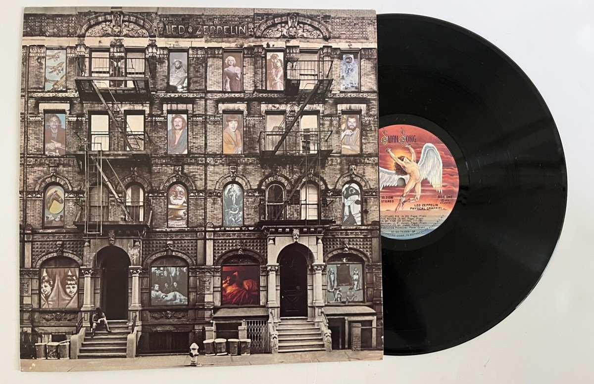 LED ZEPPELIN PHYSICAL GRAFFITI DOUBLE VINYL RECORD LP 1ST PRESS
