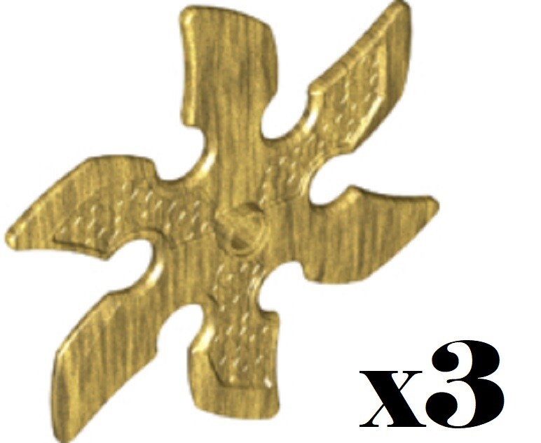 LEGO X3 Shuriken Weapon W 4.85Hole Select Color 6261364 41125 | eBay