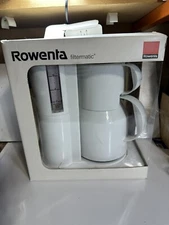 Vintage ROWENTA FILTERMATIC COFFEE MAKER Model FK-70 Works 1991 With Box