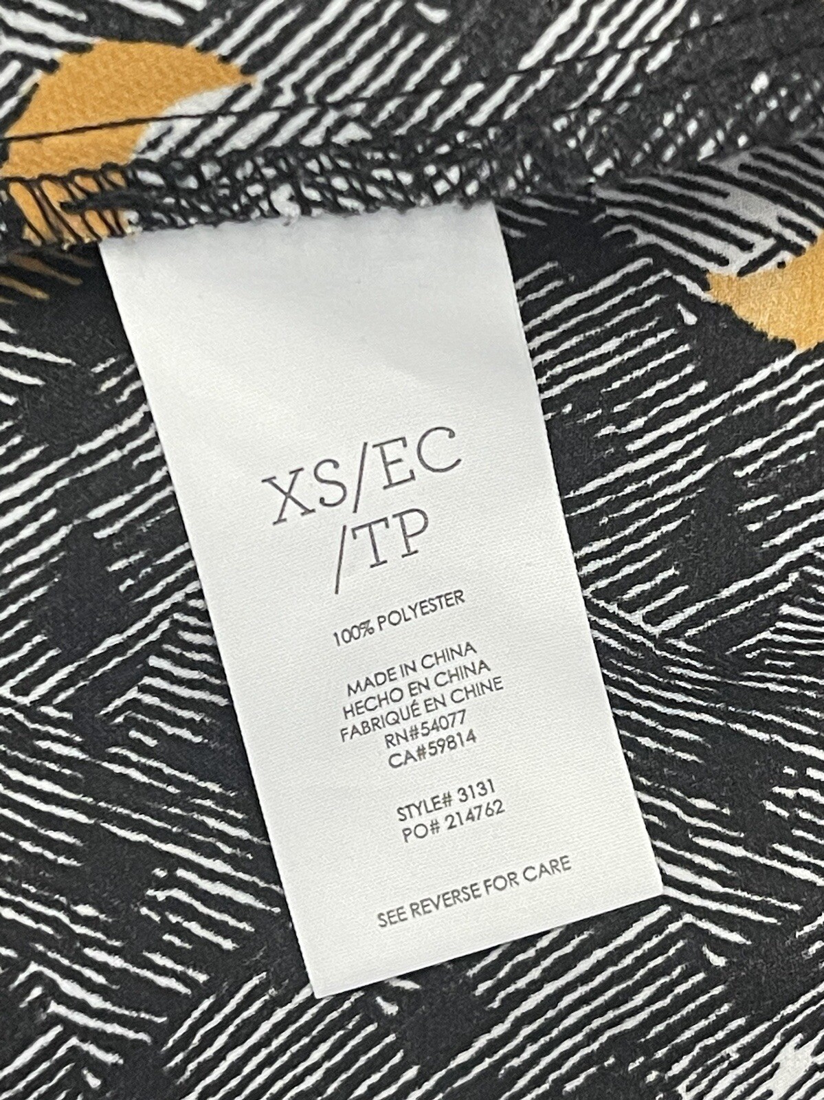 Cabi Black Eclipse Celestial Moon Print Long Slee… - image 5