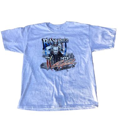 Harley Davidson T-Shirt Mens XL Gray Motorcycle Biker USA Ray Price Raleigh NC