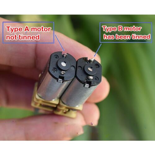 ZGA12-N30 12mm DC 5V-6V 42RPM-50RPM Micro Full Metal Gear Motor Large Torque - Bild 2 von 10