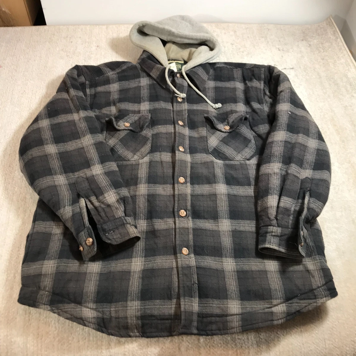 Field and stream store flannel hoodie