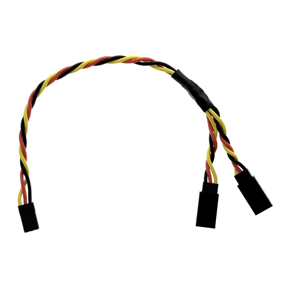 (5) Cables/divisores de extensión servo JR/Hitec Y con cable de 20 cm de alta resistencia de 20 awg Foto 3 de 3