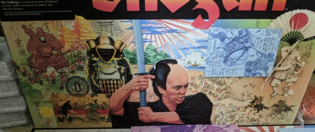 SHOGUN Samurai Milton Bradley Board Game Replacement Parts Sword