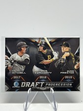 2019 Bowman Chrome Draft Progression Pirates Mitchell Swaggerty Priester *Mint*