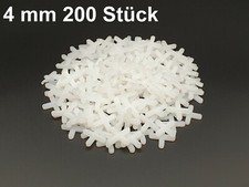Croisillon 200 Pièces 4 MM Fugenabstandshalter Croix de Carrelage Écarteur