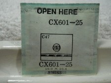 GS CX601-25 Watch Crystal Fit Swiss - 19.0 x 16.4 mm - Replacement / Repair