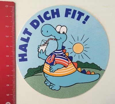 Aufkleber/Sticker: Halt Dich Fit (200316173)