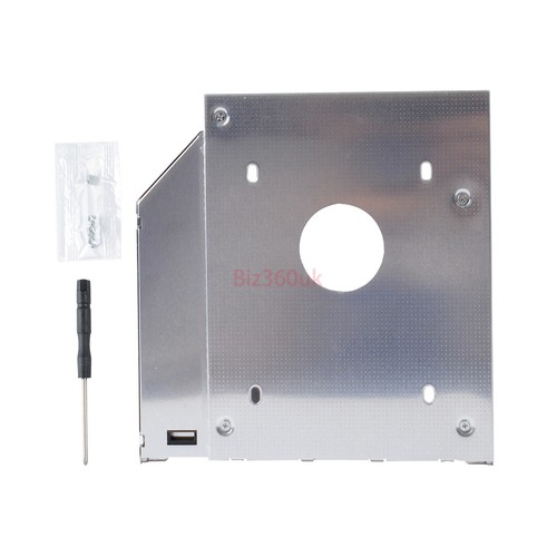 2nd HDD SSD Hard Drive Enclosure Caddy for Macbook Pro A1286 A1297 A1322 A1342 - Picture 10 of 17