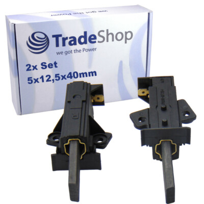 2x Motorkohlen Für Bauknecht, Whirlpool, AEG, Electrolux Waschmaschinen | 5x12,5x42 Mm